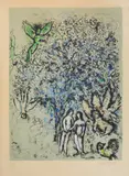 Marc Chagall, LE PARADIS BLEU, 1970