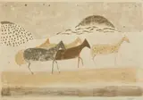 Anton Zoran Mušič, CAVALLI, 1953, print (other)