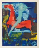 Marino Marini, MARINO FROM SHAKESPEARE I (TAV. VI), 1977, print (other)