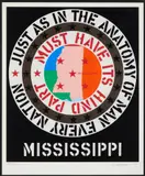 Robert Indiana, MISSISSIPPI, 1971, print (other)