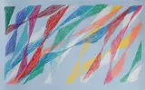 COMPOSIZIONE IN AZZURRO, 1989-90 by Piero Dorazio, sold Sep 2024