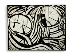 Enrico Baj, SPECCHIO, 1974