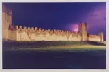 Luigi Ghirri, IL PROFILO DELLE NUVOLE - MONTAGNANA, 1989, photograph