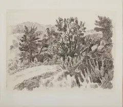 Giorgio Morandi, LA STRADA, 1927, print (other)