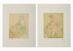 Giacomo Manzù, SENZA TITOLO, print (other)