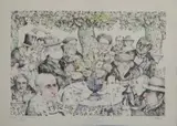 Antonio Possenti, CAFFE' 90; IL QUARTO PLATANO AL FORTE DEI MARMI, print (other)