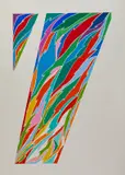 Piero Dorazio, COMPOSIZIONE, 1983