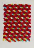 SENZA TITOLO (RETICOLO), 1964 by Piero Dorazio, print (other), sold Jul 2024