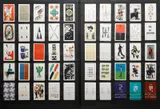Artisti Vari, LIBERA INTERPRETAZIONE DI 44 ARTISTI GIOCO DELLE CARTE PIACENTINE 40 + 1 +3, 1972, print (other)