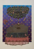 Enrico Baj, ANTOINETTE DU LIGIER DE LA GARDE DESHOULIERE, 1975, print (other)