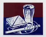 (AFTER) SANDWICH & SODA, 1999 by Roy Lichtenstein, print (other), sold Jul 2024