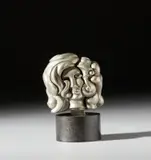 Miguel Ortiz Berrocal, PORTRAIT DE MICHELE (SERIE MICRO- MULTIPLES), 1968-1969, sculpture