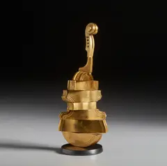 Arman, VIOLON DECOUPE' EN SPIRALE, sculpture