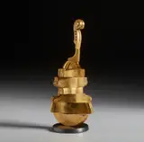 Arman, VIOLON DECOUPE' EN SPIRALE, sculpture