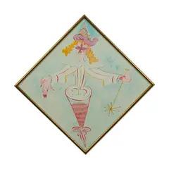 ARLECCHINO INDOVINO, 1994 by Luigi Ontani, sold May 2024