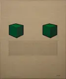 Tino Stefanoni, I CUBI 45D (CUBI VERDI), 1975
