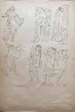 Lucio Fontana, STUDI PER SCULTURA, 1934-35