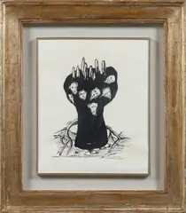 Enzo Cucchi, SENZA TITOLO, (1990)