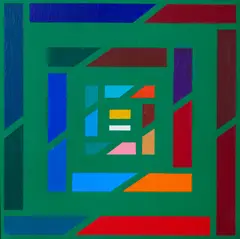WELT FARB II, 1997 by Piero Dorazio, sold Mar 2024