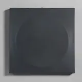 Turi Simeti, SENZA TITOLO (UN CERCHIO GRIGIO), 1989