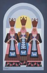 Fortunato Depero, COSTUMI SARDI, (1939)
