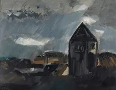 Giorgio Celiberti, PAESAGGIO (SALON DE L'ART LIBRE), 1957