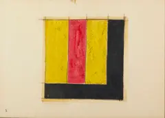 Cesare Tacchi, DISEGNO (PER UN OGGETTO), 1962