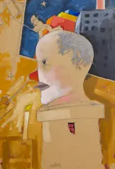 SENZA TITOLO, 1998-1999 by Emilio Tadini, sold Jul 2024