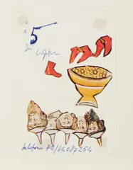 Emilio Villa, I CINQUE DI COPPE