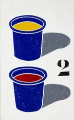 DUE DI COPPE by Emilio Tadini, sold Jul 2024