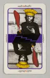 Nicola Carrino, RE DI BASTONI, AUTORETRATTO, 1971