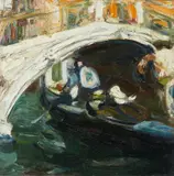 Mario Sironi, SCORCIO VENEZIANO, (1905)