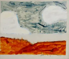 Mario Schifano, PAESAGGIO ANEMICO (SECONDA META' ANNI'70)