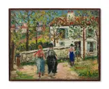 Maurice Utrillo, PAYSAGE A MONTMAGNY, 1939