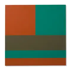 Camille Graeser, ORANGE PLUS GRUN, 1965/68