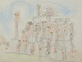 METEMPSICOSIS by Roberto Sebastián Antonio Matta, sold May 2024