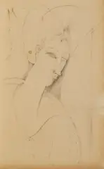 Amedeo Modigliani, PORTAIT DE MADAME SEIZE, 1915