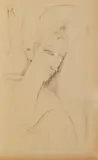 Amedeo Modigliani, PORTAIT DE MADAME SEIZE, 1915