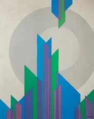 Luigi Veronesi, COSTRUZIONE N.3, 1984