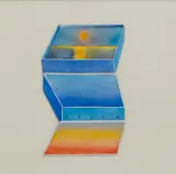 Jean-Michel Folon, BOZZETTO PER L'INVITO FOLON/FIRENZE, FORTE BELVEDERE, 2005