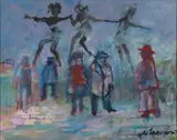 Mino Maccari, SENZA TITOLO (LA PATTUGLIA), 1977