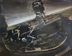 Gianni Bertini, LE CHARNIER D'ARES, 1960