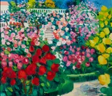 Athos Faccincani, SCALINATA FRA LE ROSE, 1994