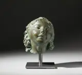 Carlo Conte, SENZA TITOLO (TESTA DI BAMBINO), sculpture