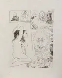 BANDE DESSINEE ( TAV. 11 DALLA SUITE 347), 1968 by Pablo Picasso, print (other), sold Mar 2024