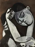 FEMME SE COIFFANT, 1956 by Pablo Picasso, print (other), sold Mar 2024