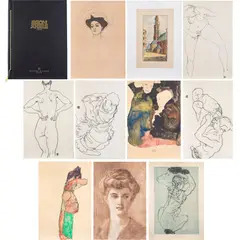 Egon Schiele, EGON SCHIELE 1890 - 1918, 1990, print (other)