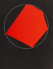 Getulio Alviani, UNODUETREQUATTROCINQUESEI POLIGONO ISCRITTO NEL CERCHIO, 1989, print (other)