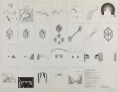 Superstudio, UN VIAGGIO NELLE RAGIONI DELLE RAGIONI, 1968-1969, print (other)