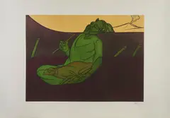 Valerio Adami, EARLY MORNING, 1985, print (other)